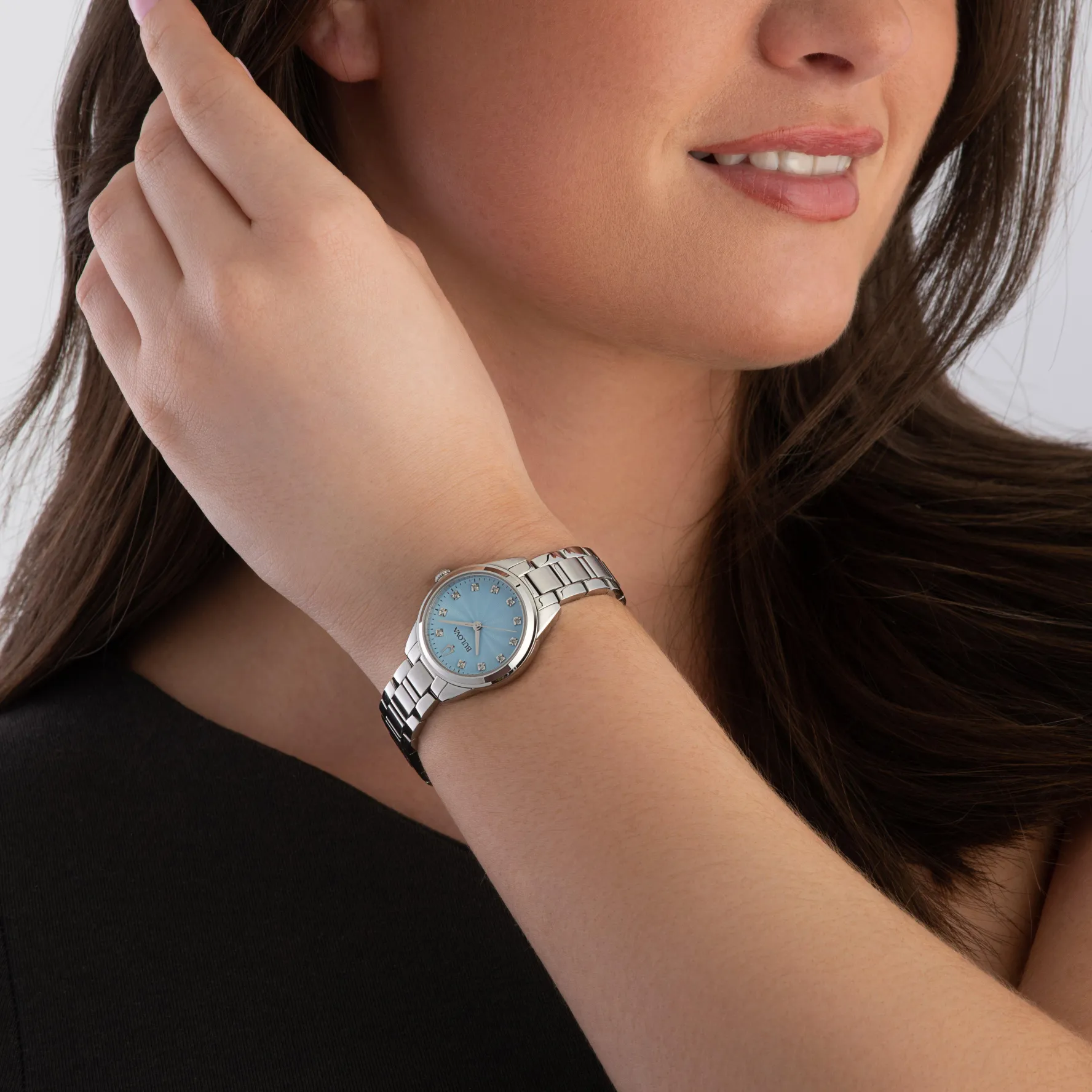 Bulova Classic Sutton 28mm Diamond Ladies Watch