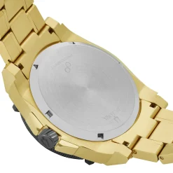 Bulova Icon 46.5mm Yellow Gold Plated Diamond Men's Watch