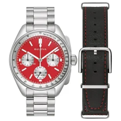 Bulova Lunar Pilot Chronograph Blood Moon 44mm Men’s Watch