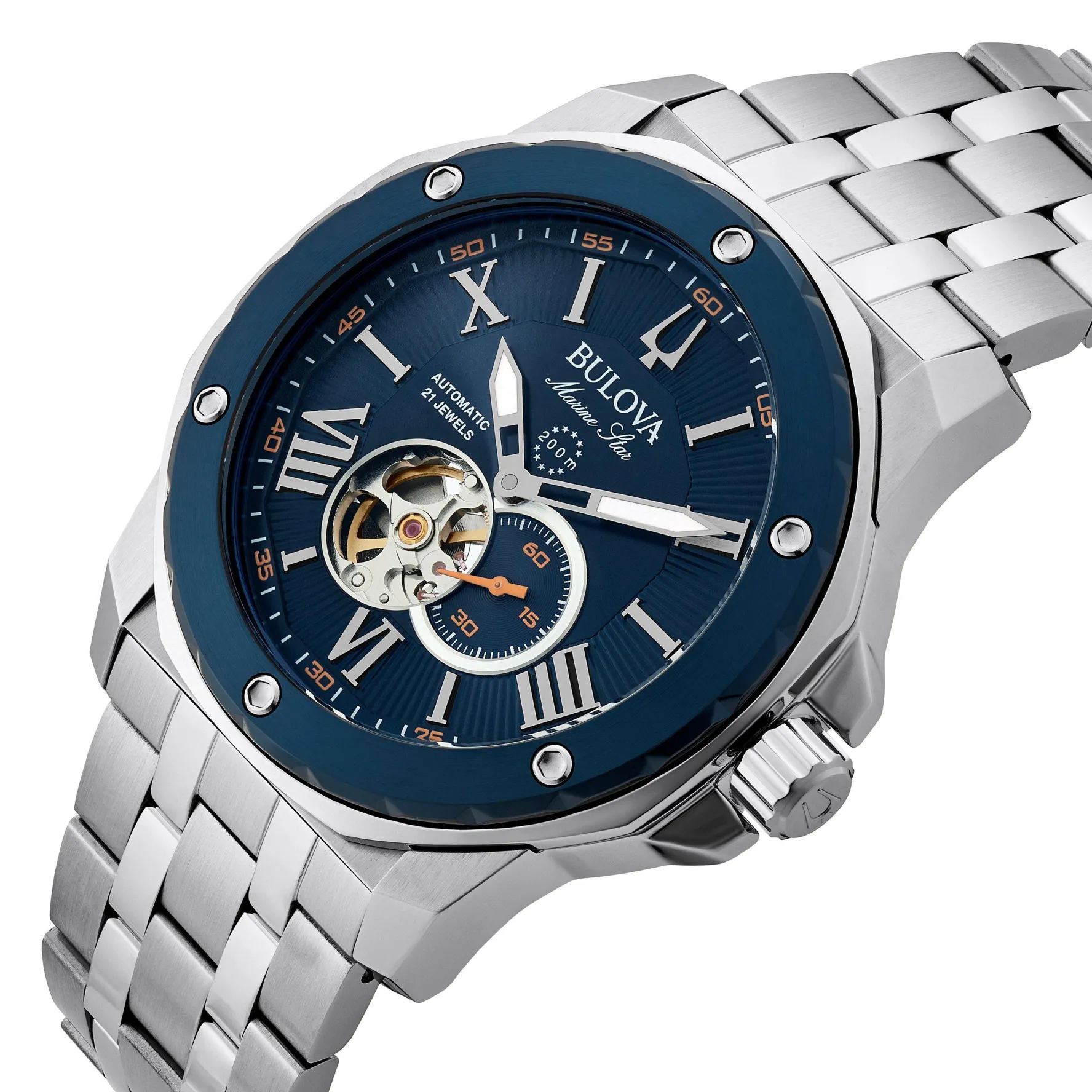 Bulova Marine Star 45mm Automatic Men's Watch