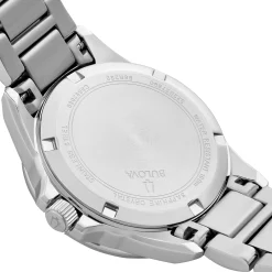 Bulova Marine Star 34mm Diamond Ladies Watch