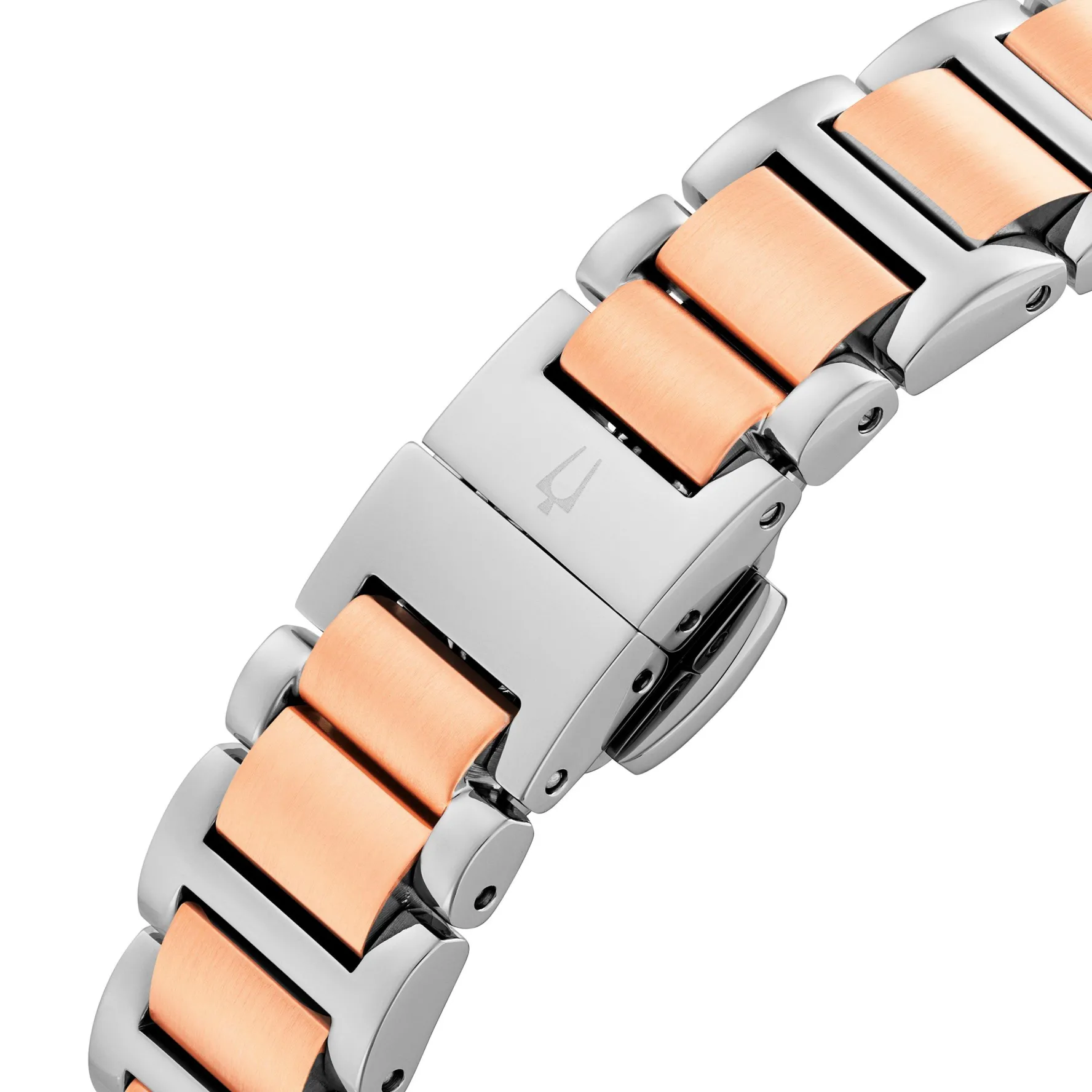 Bulova Marine Star 32mm Rose Gold Plated Diamond Ladies Watch