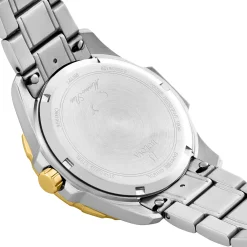Bulova Marine Star 36mm Stainless Steel and Yellow Gold Plated Diamond Ladies Watch