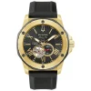 Bulova Marine Star 45mm Yellow Gold Plated Automatic Men’s Watch