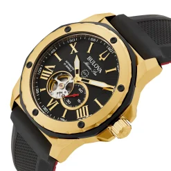 Bulova Marine Star 45mm Yellow Gold Plated Automatic Men’s Watch