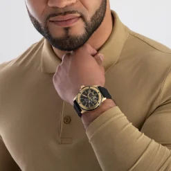 Bulova Marine Star 45mm Yellow Gold Plated Automatic Men’s Watch