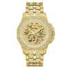 Bulova Octava 42mm Yellow Gold Plated Crystal Automatic Men’s Watch