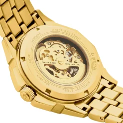 Bulova Octava 42mm Yellow Gold Plated Crystal Automatic Men’s Watch