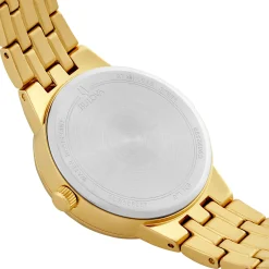 Bulova Phantom 32mm Crystal Yellow Gold Plated Ladies Watch