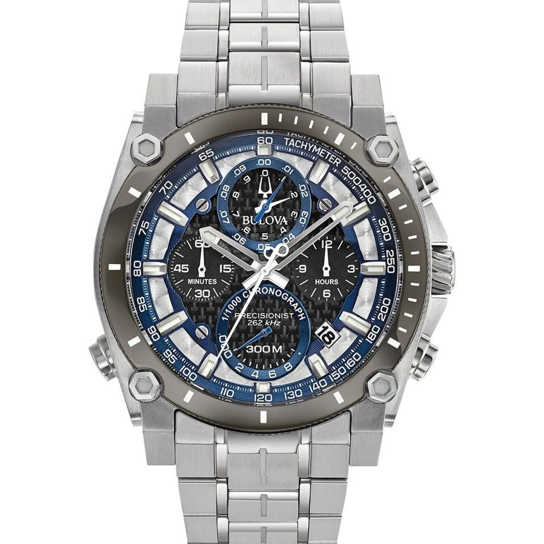 Bulova Precisionist 46.5mm Chronograph Men's Watch