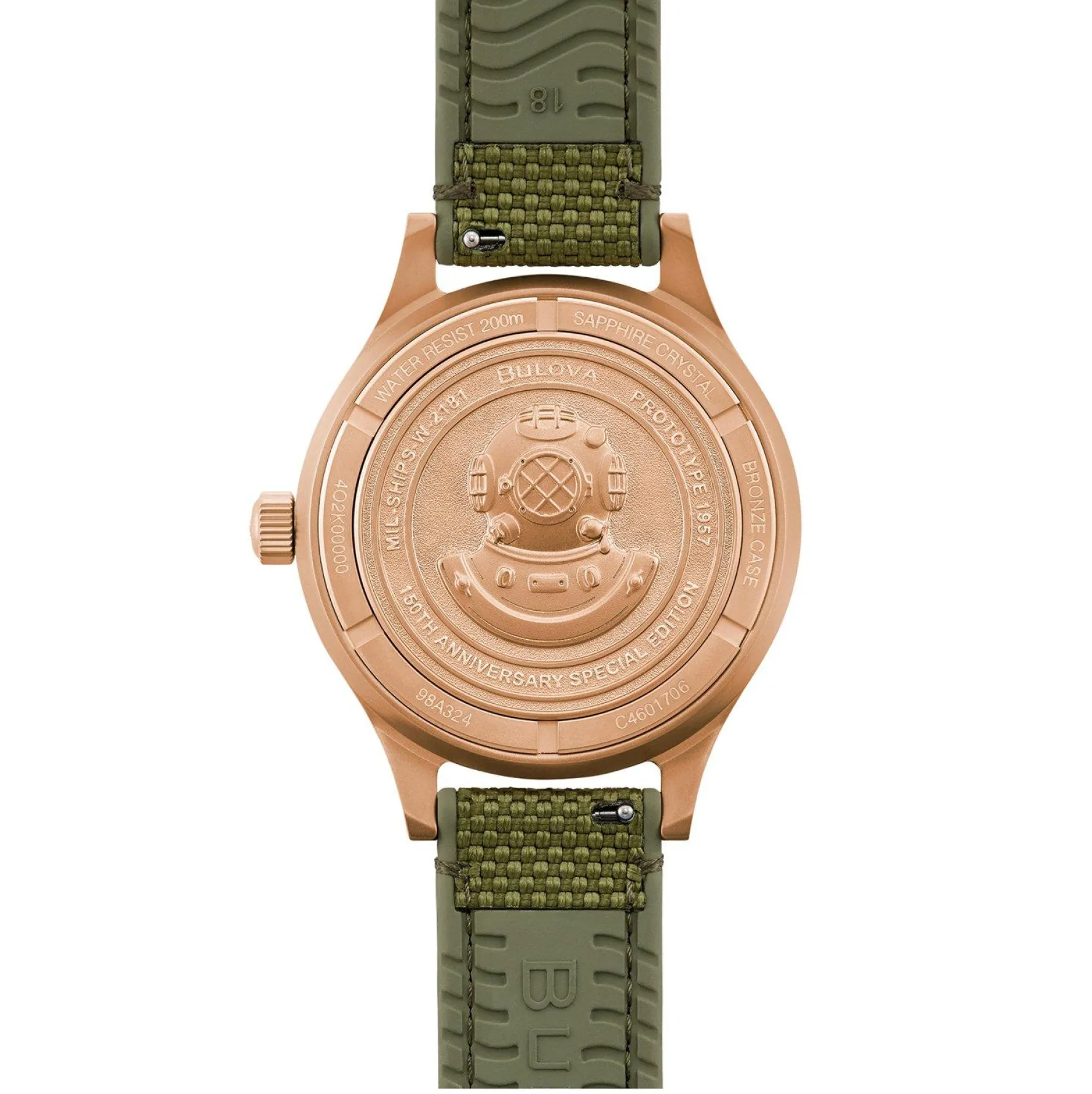 Bulova Special Edition MIL-Ships Bronze 41mm Automatic Men’s Watch