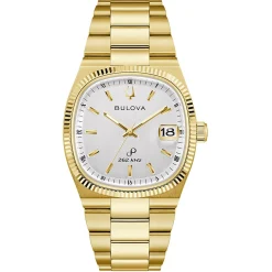 Bulova Super Seville 38mm Yellow Gold Plated Men's Watch