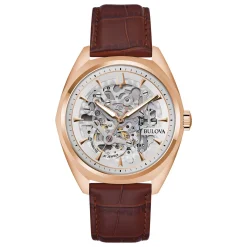 Bulova Surveyor 41mm Rose Gold Tone Automatic Men’s Watch