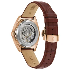 Bulova Surveyor 41mm Rose Gold Tone Automatic Men’s Watch