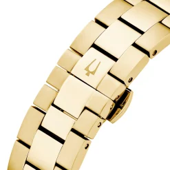 Bulova Surveyor 39mm Yellow Gold Plated Automatic Men’s Watch