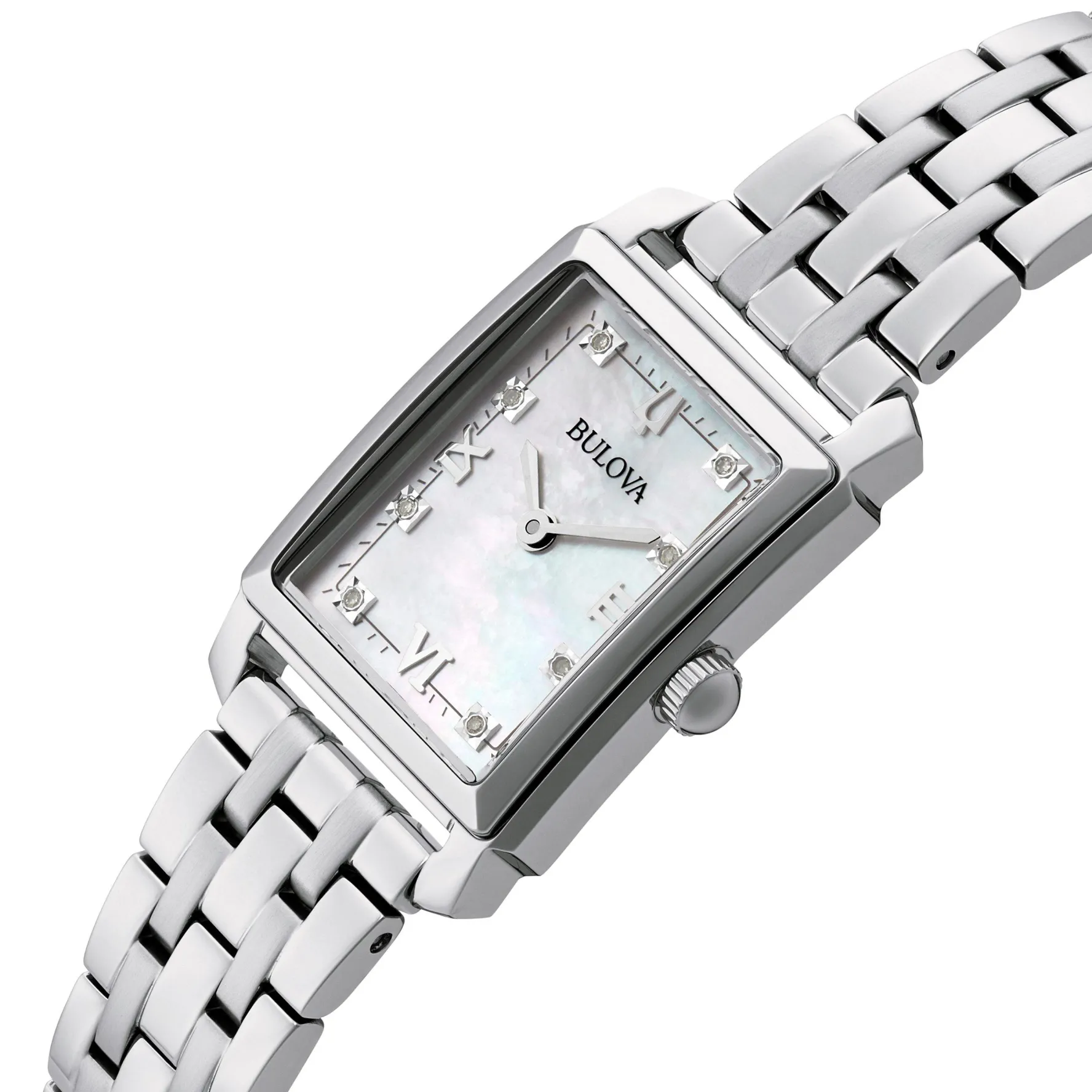Bulova Sutton 21mm Diamond Ladies Watch