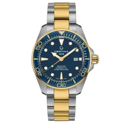 Certina DS Action Diver 43mm Stainless Steel and Yellow Gold Plated Automatic Men’s Watch
