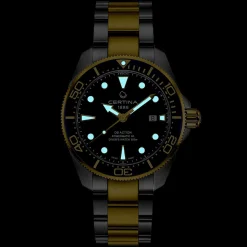Certina DS Action Diver 43mm Stainless Steel and Yellow Gold Plated Automatic Men’s Watch