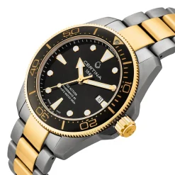 Certina DS Action Diver 43mm Stainless Steel and Yellow Gold Plated Automatic Men’s Watch