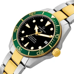 Certina DS Action Diver 38mm Stainless Steel and Yellow Gold Plated Automatic Men’s Watch