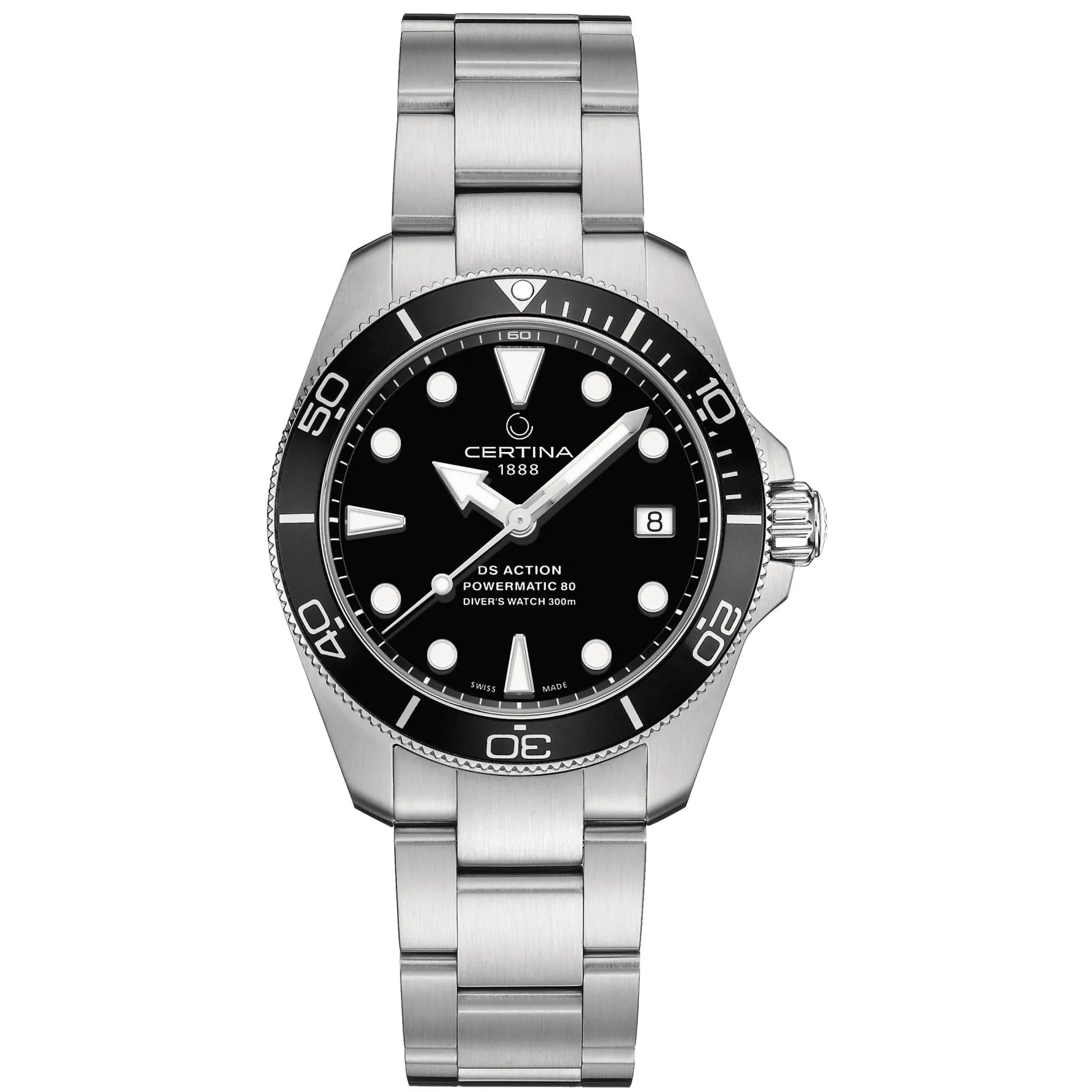 Certina DS Action Diver Powermatic 80 38mm Automatic Men’s Watch