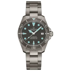 Certina DS Action Diver Powermatic 80 38mm Titanium Automatic Men’s Watch