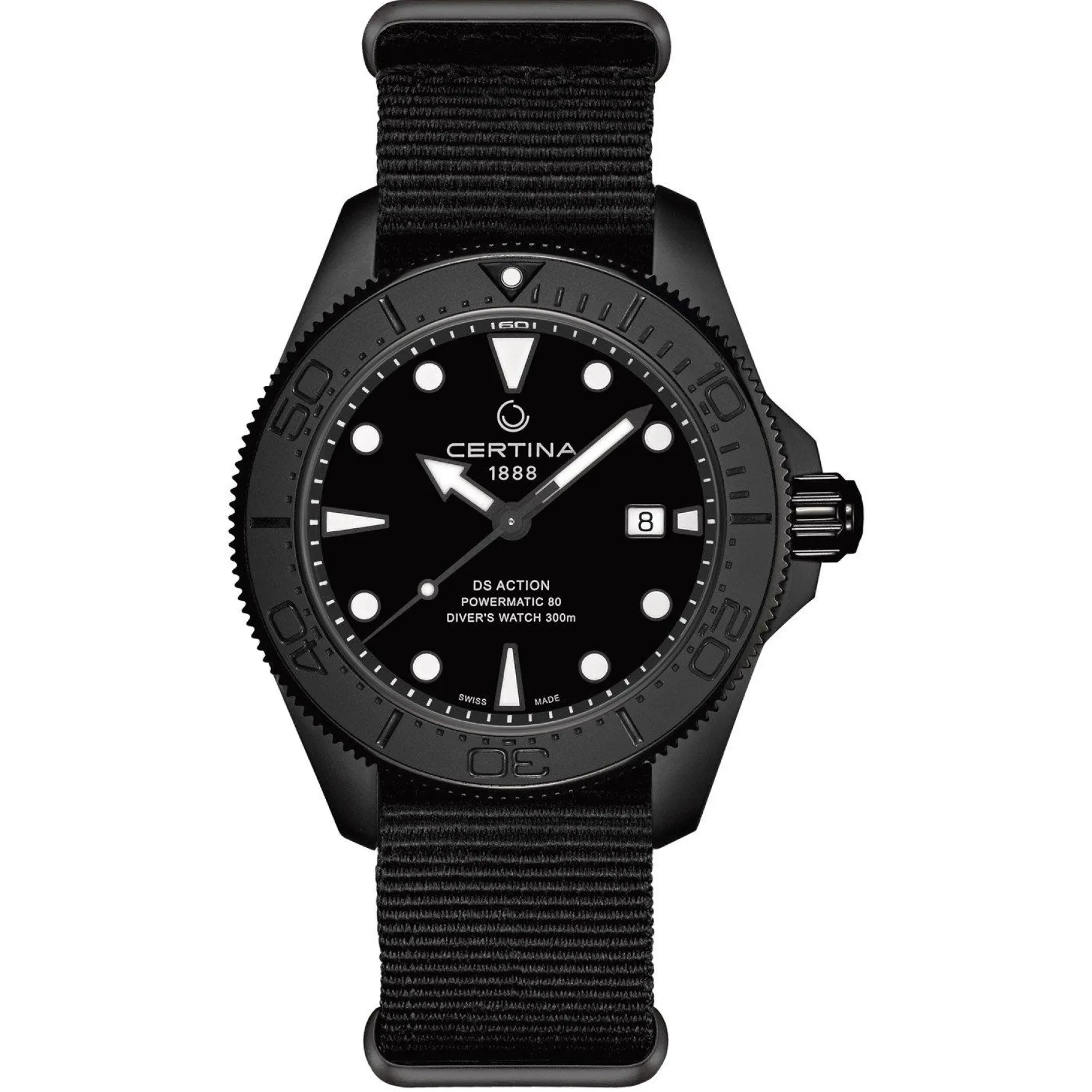Certina DS Action Diver Powermatic 80 43mm Automatic Men’s Watch