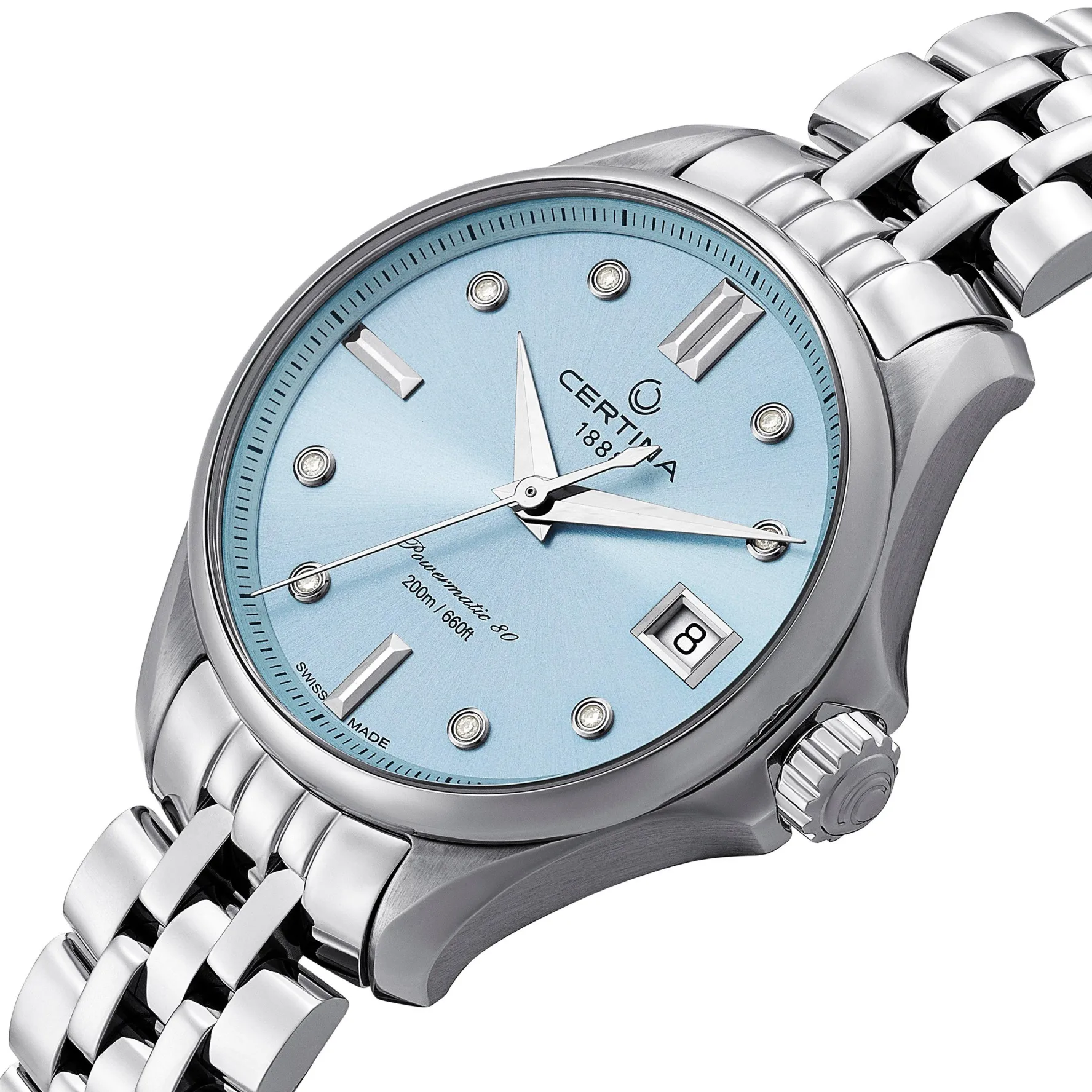 Certina DS Action 34.5mm Diamond Automatic Ladies Watch