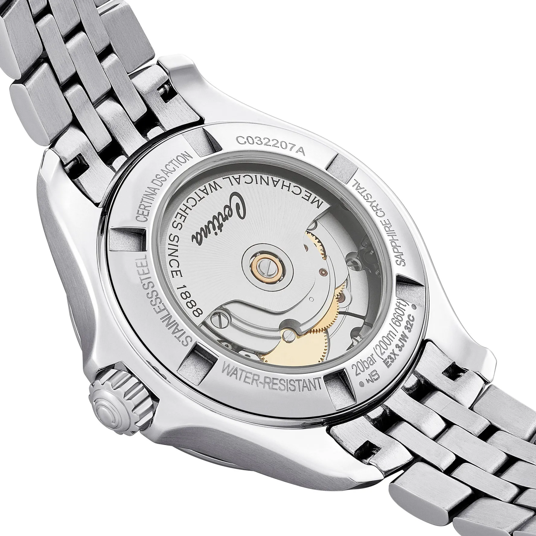 Certina DS Action 34.5mm Diamond Automatic Ladies Watch