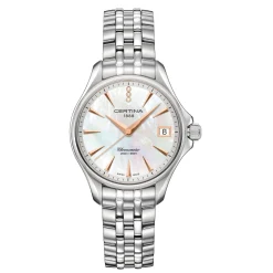 Certina DS Action 33.8mm Diamond Mother of Pearl Ladies Watch