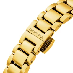 Certina DS Action 29mm Yellow Gold Plated Chronometer Ladies Watch