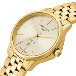 Certina DS-8 Lady 31mm Gold Plated Ladies Watch