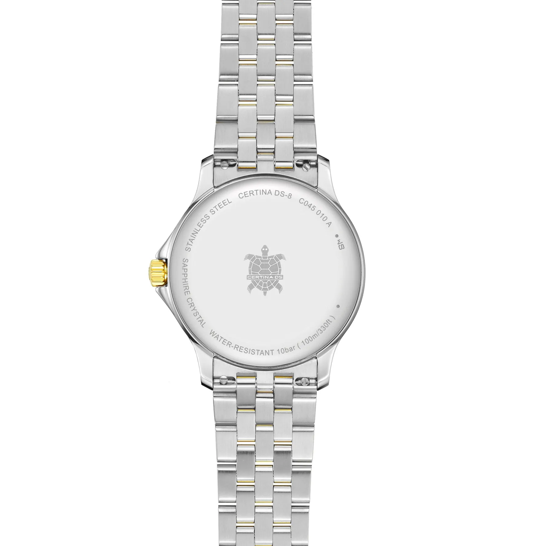 Certina DS-8 Lady 31mm Stainless Steel and Gold Plated Ladies Watch
