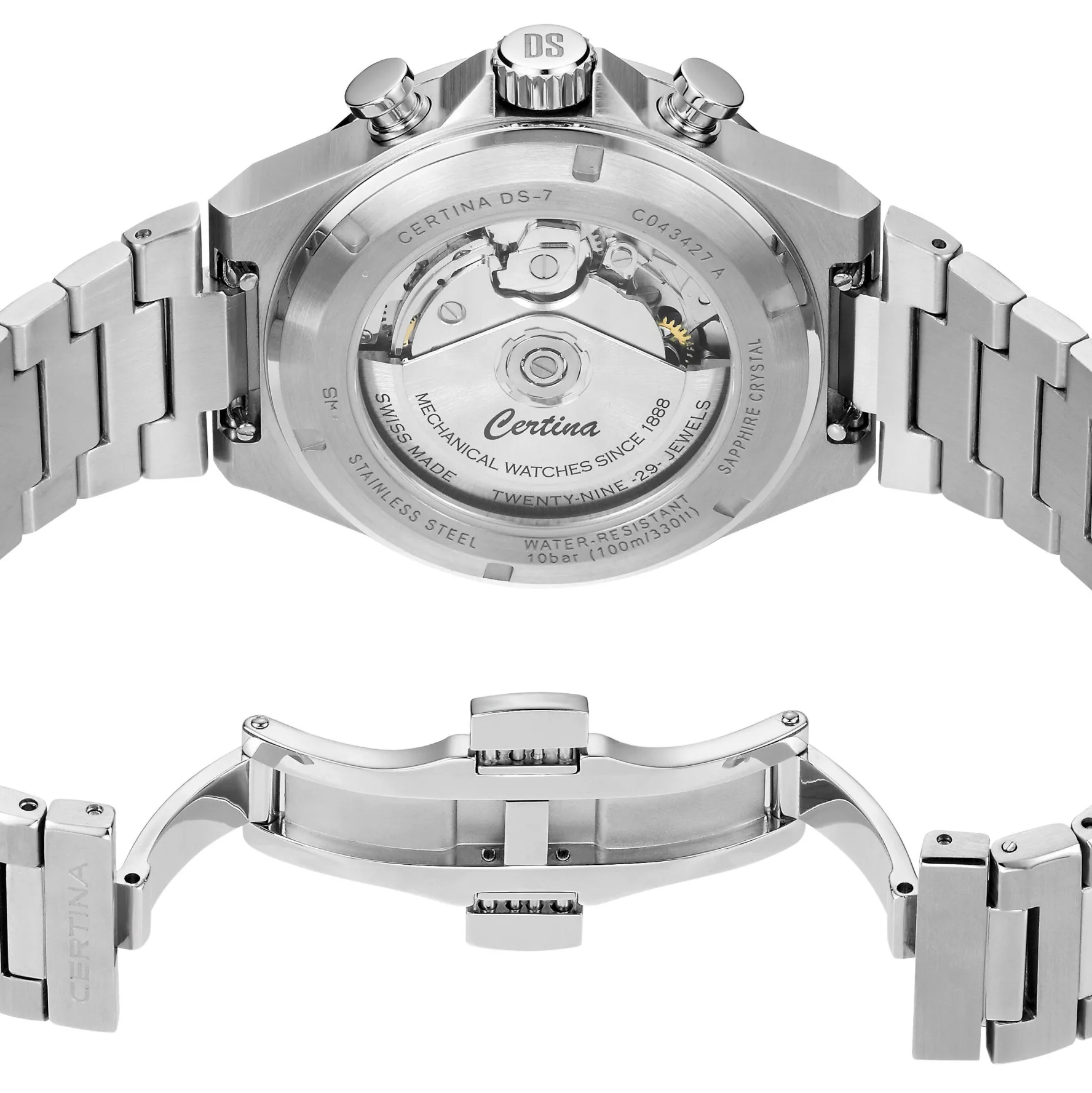 Certina DS-7 42mm Chronograph Automatic Watch