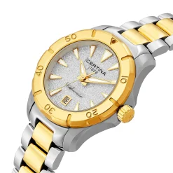 Certina DS-8 29mm Stainless Steel and Yellow Gold PVD Ladies Watch