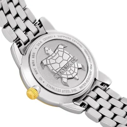 Certina DS-8 27mm Stainless Steel and Yellow Gold Mother of Pearl Plated Ladies Watch