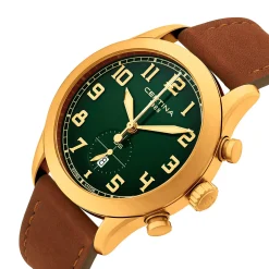 Certina DS Pilot 43mm Yellow Gold PVD Chronograph Men’s Watch
