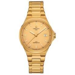 Certina DS-7 Powermatic 80 39mm Gold Tone Automatic Men’s Watch