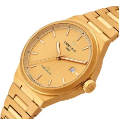 Certina DS-7 Powermatic 80 39mm Gold Tone Automatic Men’s Watch