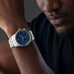 Citizen Calendrier 44mm Stainless Steel Chronograph Eco-Drive Men’s Watch