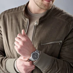 Citizen Calendrier 44mm Stainless Steel Chronograph Eco-Drive Men’s Watch