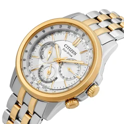 Citizen Classic 44mm Stainless Steel and Yellow Gold Tone Eco-Drive Men’s Watch