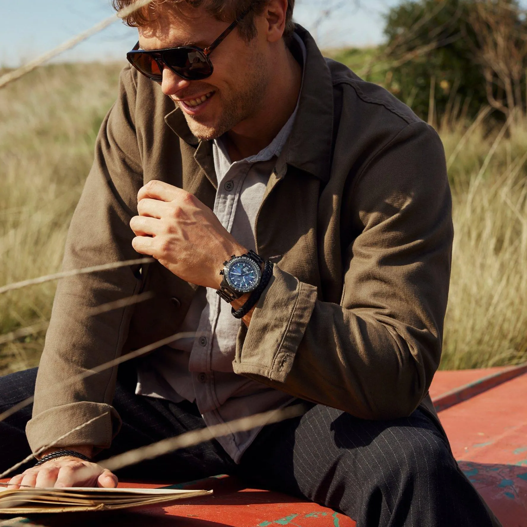Citizen Limited Edition Promaster Geo Trekker Layers of Time 46mm Chronograph Men's Watch