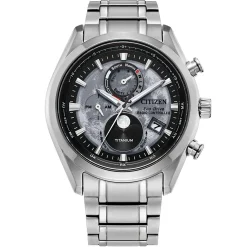 Citizen Moonphase 43mm Titanium Eco-Drive Men’s Watch