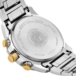 Citizen Perpetual Chrono A.T 43mm Stainless Steel and Yellow Gold Tone Eco-Drive Men’s Watch