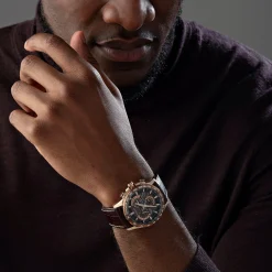Citizen Perpetual Chrono A.T 43mm Rose Gold Tone Chronograph Eco-Drive Men's Watch