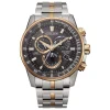 Citizen Perpetual Chrono A.T 43mm Stainless Steel and Yellow Gold Tone Eco-Drive Men’s Watch
