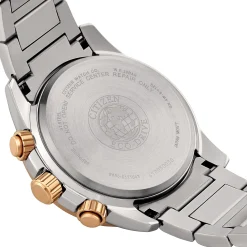 Citizen Perpetual Chrono A.T 43mm Stainless Steel and Yellow Gold Tone Eco-Drive Men’s Watch
