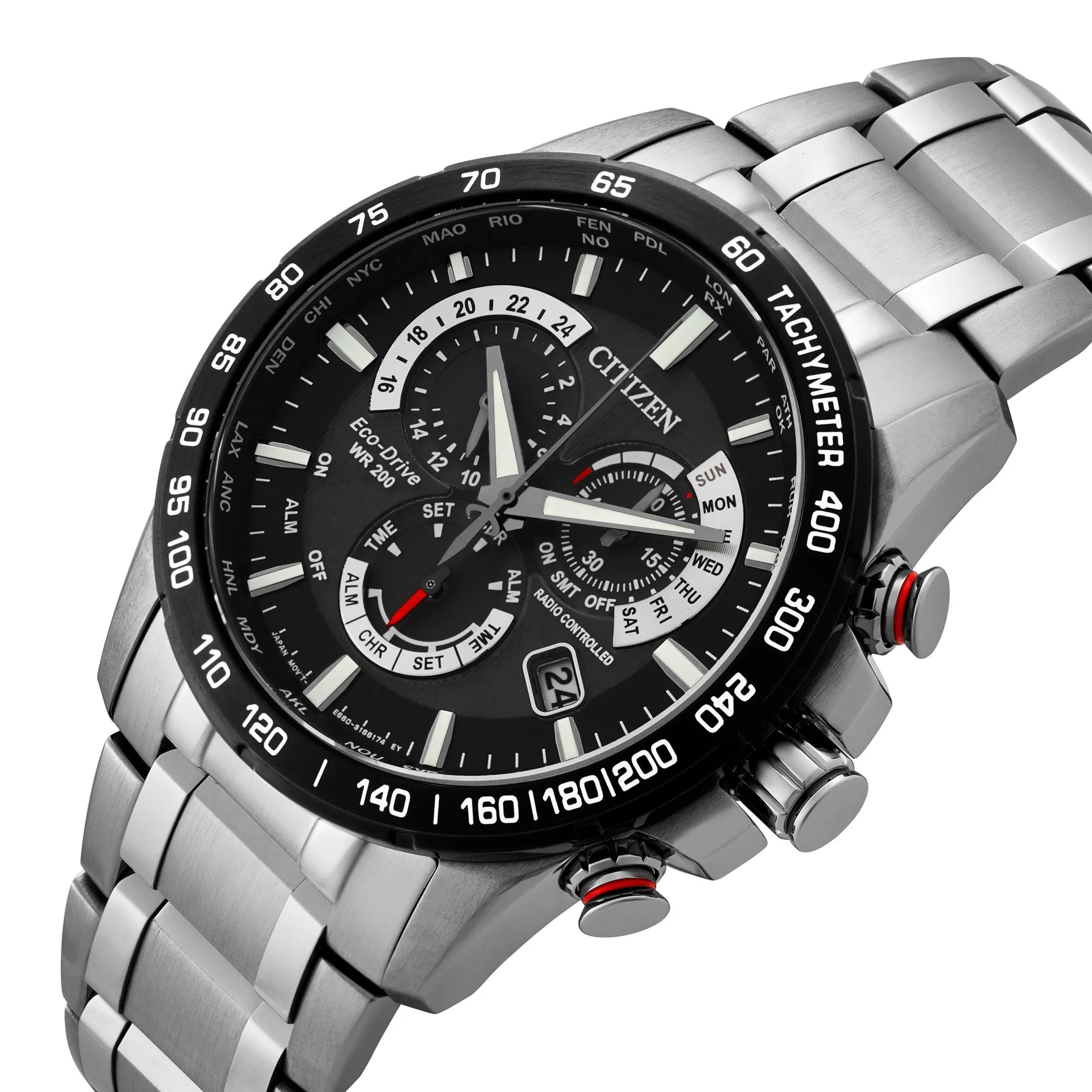 Citizen Perpetual Chrono A.T 43mm Stainless Steel Eco-Drive Men’s Watch