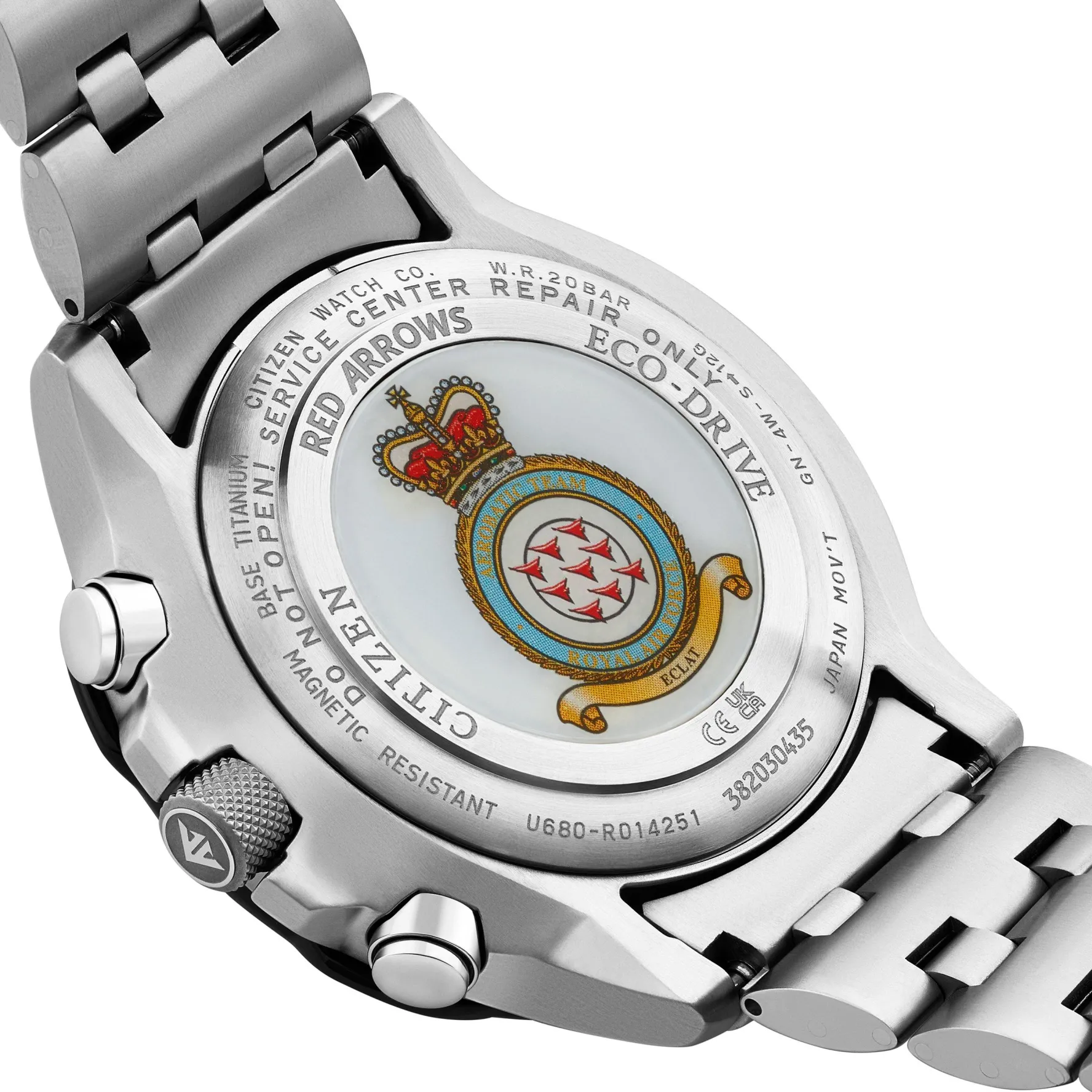 Citizen Red Arrows Skyhawk A.T 47mm Titanium Chronograph Eco-Drive Men's Watch